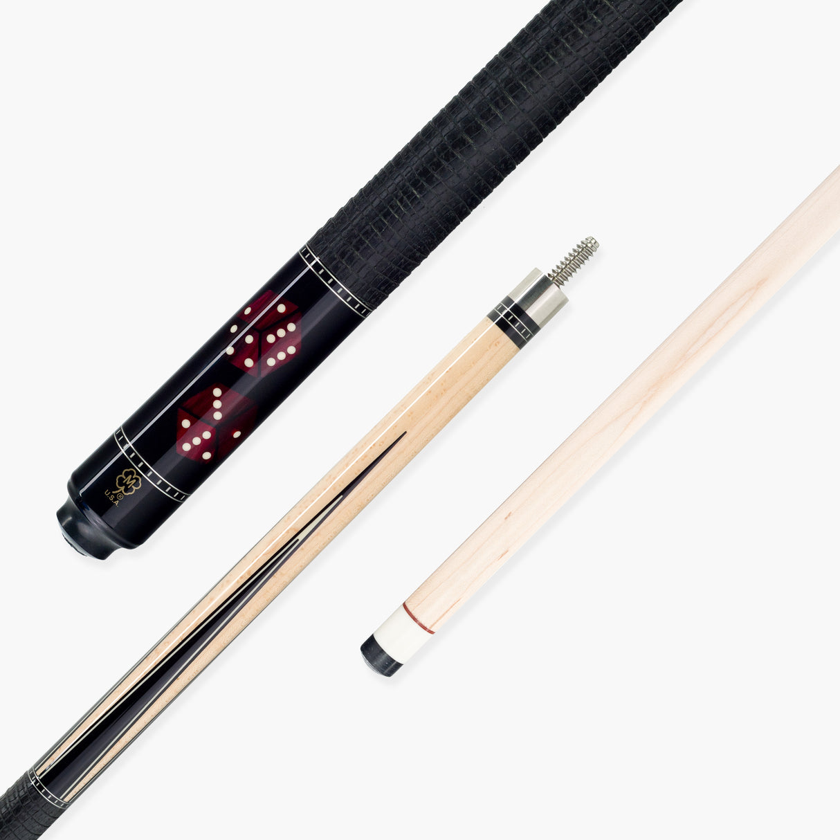 McDermott RED DICE Hand Crafted G-Series American Pool Cue 13mm tip – G601