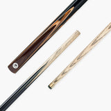 PRO147 TIGER 2 Piece Centre Joint Snooker and Pool Cue with 9.5mm Leather Tip