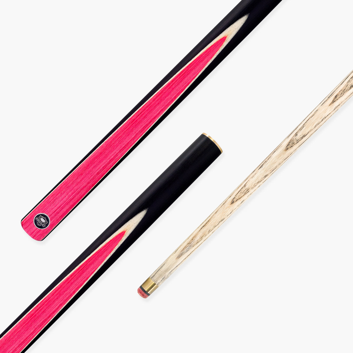 PRO147 Pink Pearl 3/4 Joint Cue with 9.5mm Professional Red Leather Tip