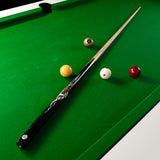 Kudos Flaming Tiger 57 Inch One Piece English Pool Cue 8.5mm Tip