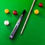 PRO147 Blue Pearl 3/4 Joint Cue with 9.5mm Professional Layered Leather Tip