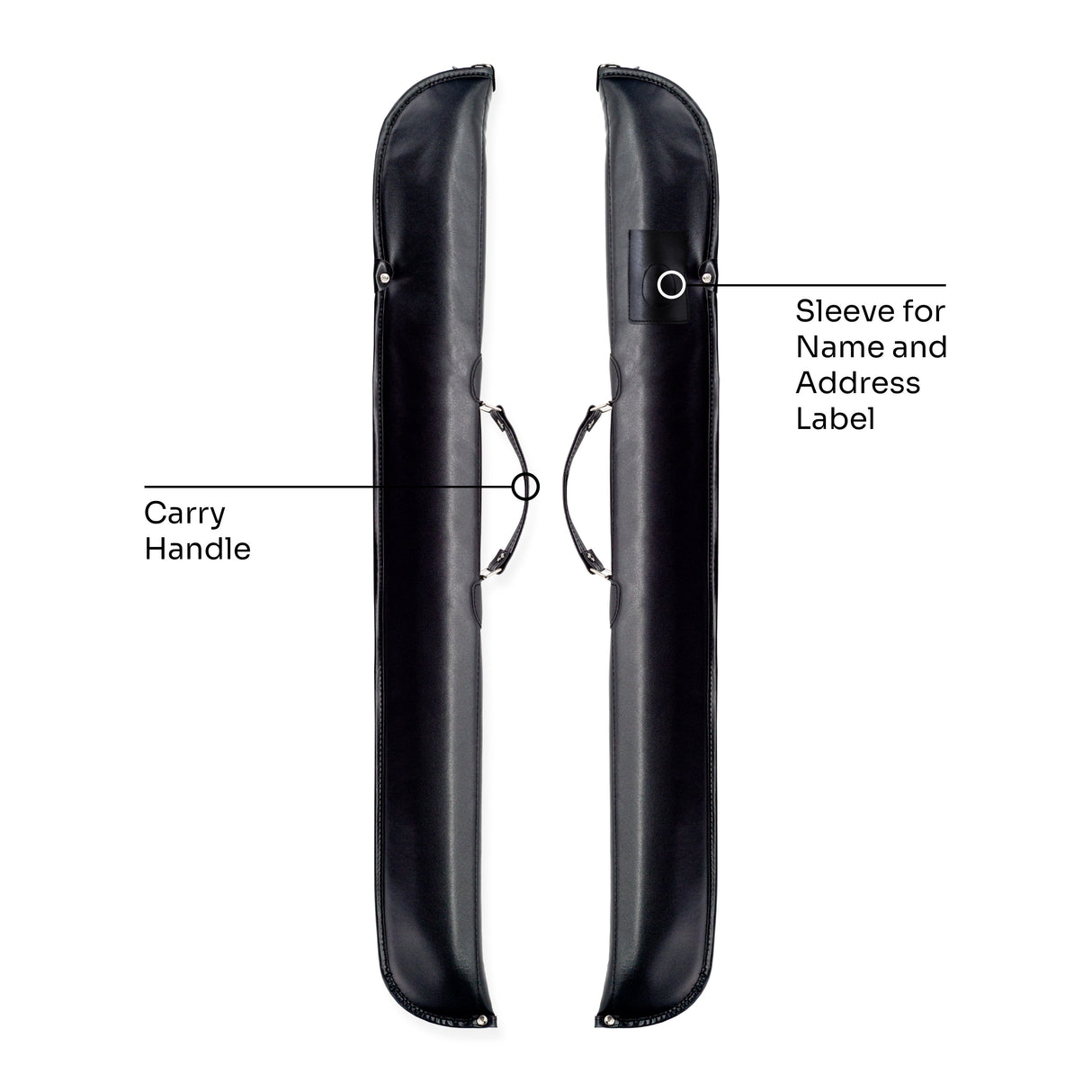 PRO147 Traditional CHAMPION 57 Inch 2 Piece Pool Snooker Cue and Case Set with 9.5mm Tip