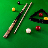 Baize Master Crombie 57 Inch 2 Piece Centre Joint English Pool Cue with 8.5mm Professional Layered Tip