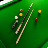 Riley Ronnie O’Sullivan Endorsed Limited Edition 2 Piece Ash Snooker and English Pool Cue 9.5mm Tip with Mini Butt Extension - EL-06E