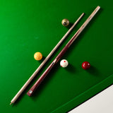 Kudos Purple Heart 2 Piece Heavy Weight Snooker and Pool Cue and Case Set 9mm Tip
