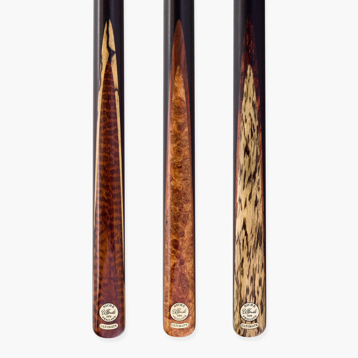 Niche Cues Thailand One Piece Snooker Cue 9.5mm Tip - Ultimate Maple