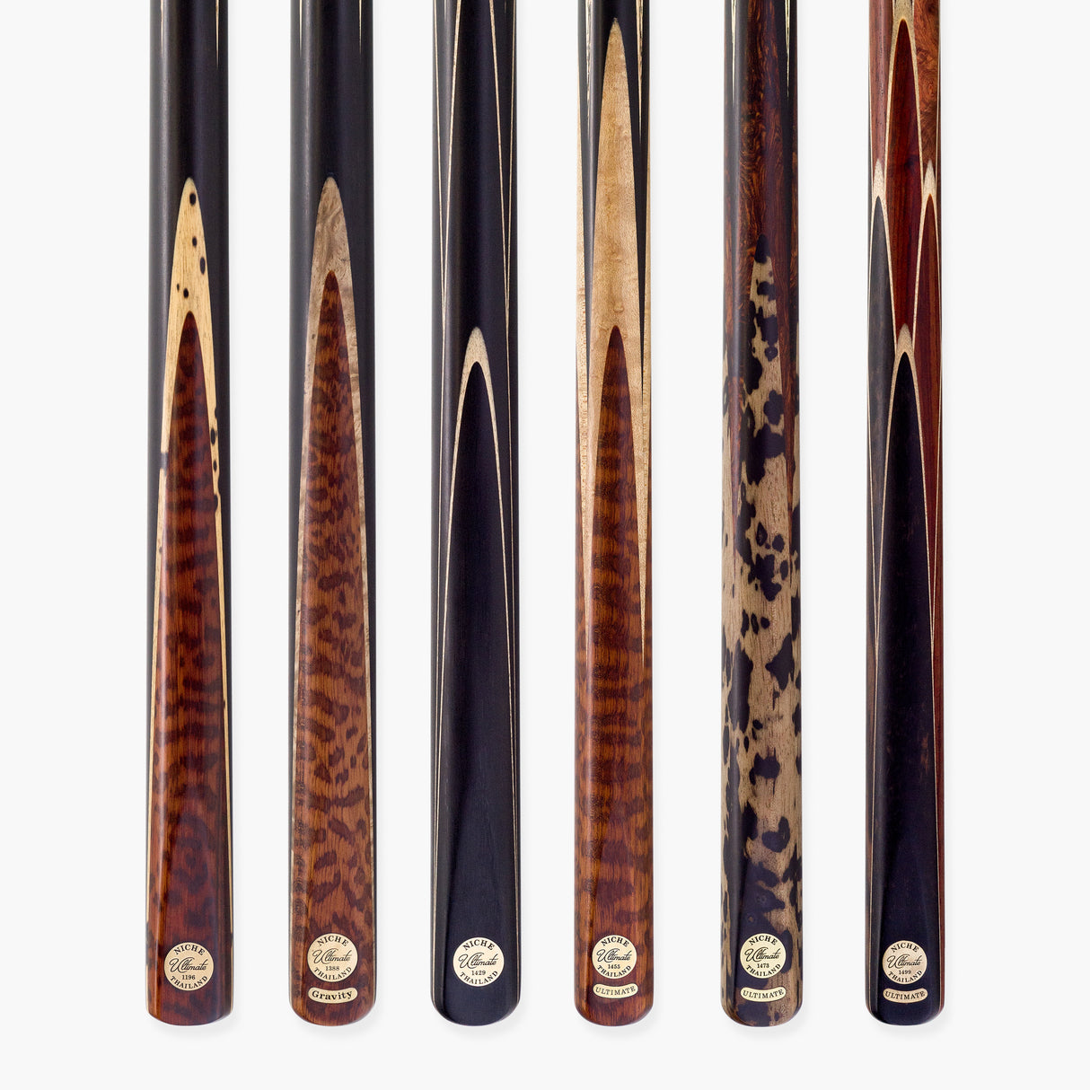 Niche Cues Thailand One Piece Snooker Cue 9.5mm Tip - Ultimate Series