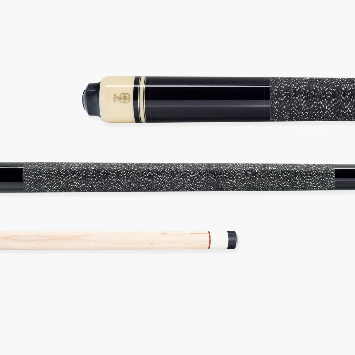 McDermott BLACK Hand Crafted G-Series American Pool Cue 13mm tip – G206