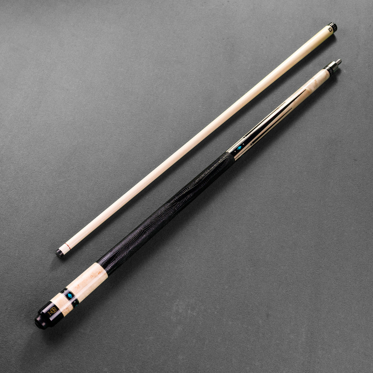 McDermott Hand Crafted TURQUOISE G-Series American Pool Cue 13mm tip – G433