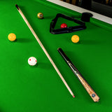 Jonny 8 Ball Pearl Series Gold Burl 3/4 Joint Cue and Case Set with 9mm Professional Layered Leather Tip