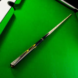 PRO147 Apollo 58 Inch 3/4 Jointed Hand Spliced Premium Snooker and Pool Cue and Case Set 9.5mm Tip