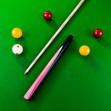 PRO147 Pink Pearl 3/4 Joint Cue and Case Set with 9.5mm Professional Layered Leather Tip