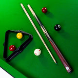 PRO147 Farsley Two Piece Snooker and Pool Cue with 9.5mm Green Layered Tip