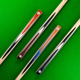 PRO147 Pro Match Rosewood 2 Piece Snooker Pool Cue and Case Set 9.5mm Tip