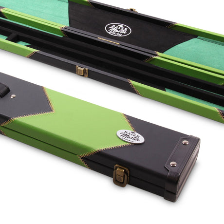 Baize Master 2 Piece 3 SLOT ARROW Snooker Pool Cue Case with Plastic Ends