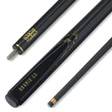PowerGlide ARAMID 57 Inch 2 Piece Centre Joint Carbon Fibre Snooker Cue 10mm Tip