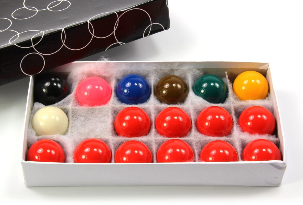 Kids Small ECONOMY SNOOKER 17 Ball Set - 1 5/8Inch (41mm)