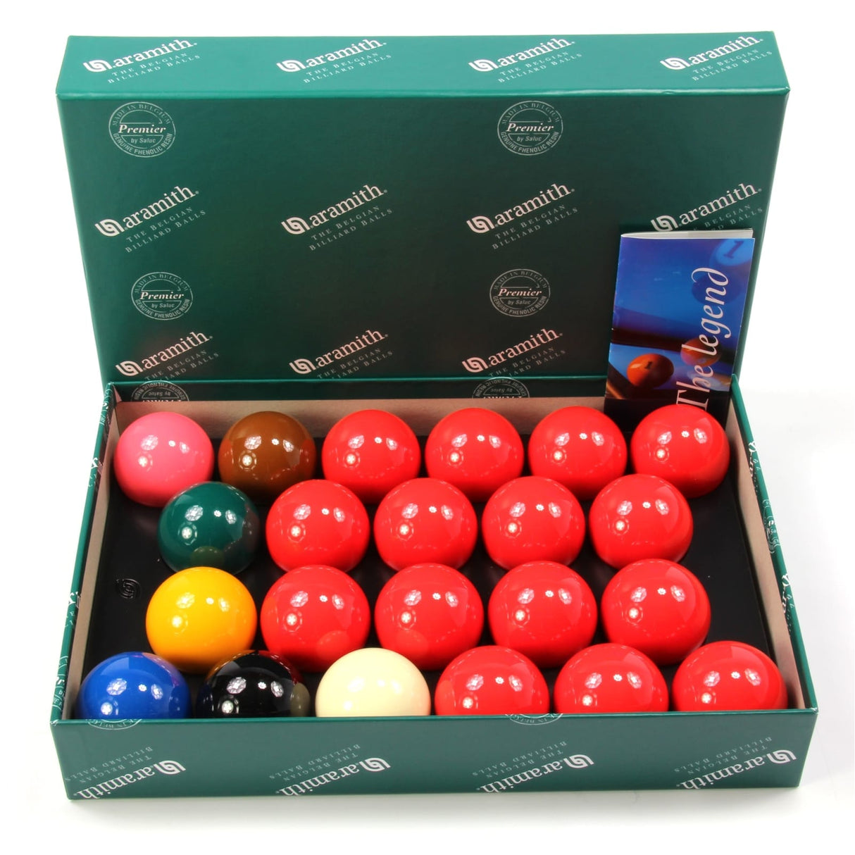 2inch (50.8mm) Aramith Premier Snooker Ball Set - 22 Balls