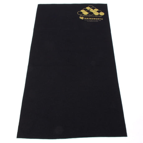 Hainsworth Pool Table Racking Cloth - BLACK OLD EPA SET UP