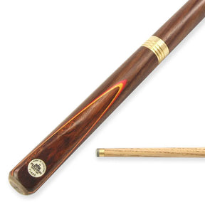 Peradon FLARE 3 Piece Matching Ash English 8 Ball Pool Cue 57 Inch – 8.5mm Tip Peradon