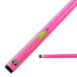 Jonny 8 Ball 57 inch HOT PINK INFERNO 2pc Graphite Pool Snooker Cue – 9mm Tip Jonny 8 Ball