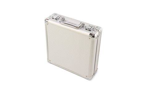 Baize Master Silver English Pool Ball Flight Carry Case - 16 Pool Balls (2 Inch)