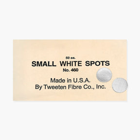 10 x Tweeten WHITE Snooker Pool Table Spot Marking Stickers - Self Adhesive Tweeten