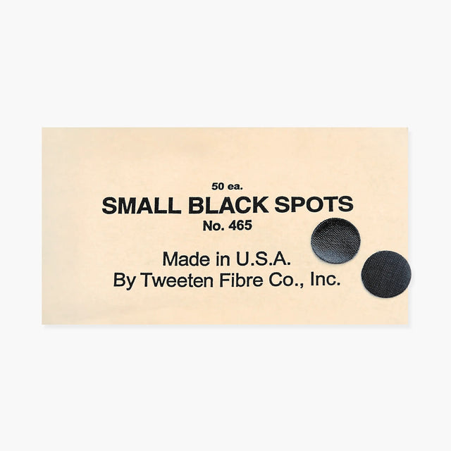 10 x Tweeten BLACK Snooker Pool Table Spot Marking Stickers 12.5mm - Self Adhesive Tweeten