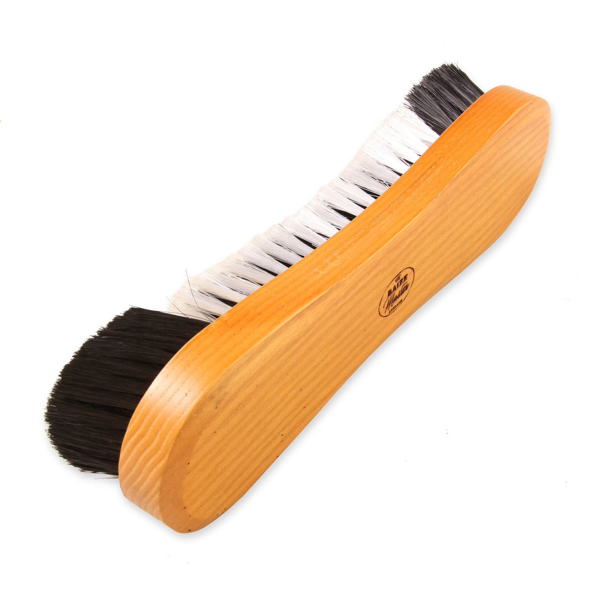 Baize Master 10.5 Inch Hourglass BLACK & WHITE NYLON Bristle Snooker Pool Table Brush