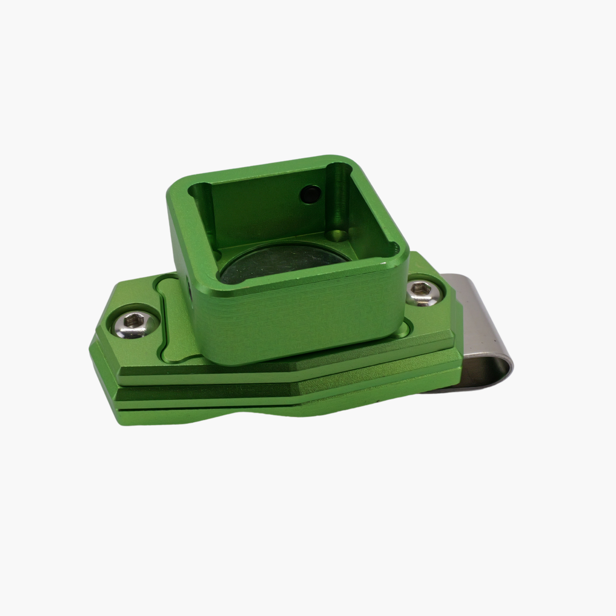 Metal Magnetic Chalk Holder and Belt Clip with Secure Allen Key Fixing