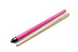 Jonny 8 Ball 36 inch PINK JET JUNIOR 2pc Ash Pool Snooker Cue - 10mm Tip