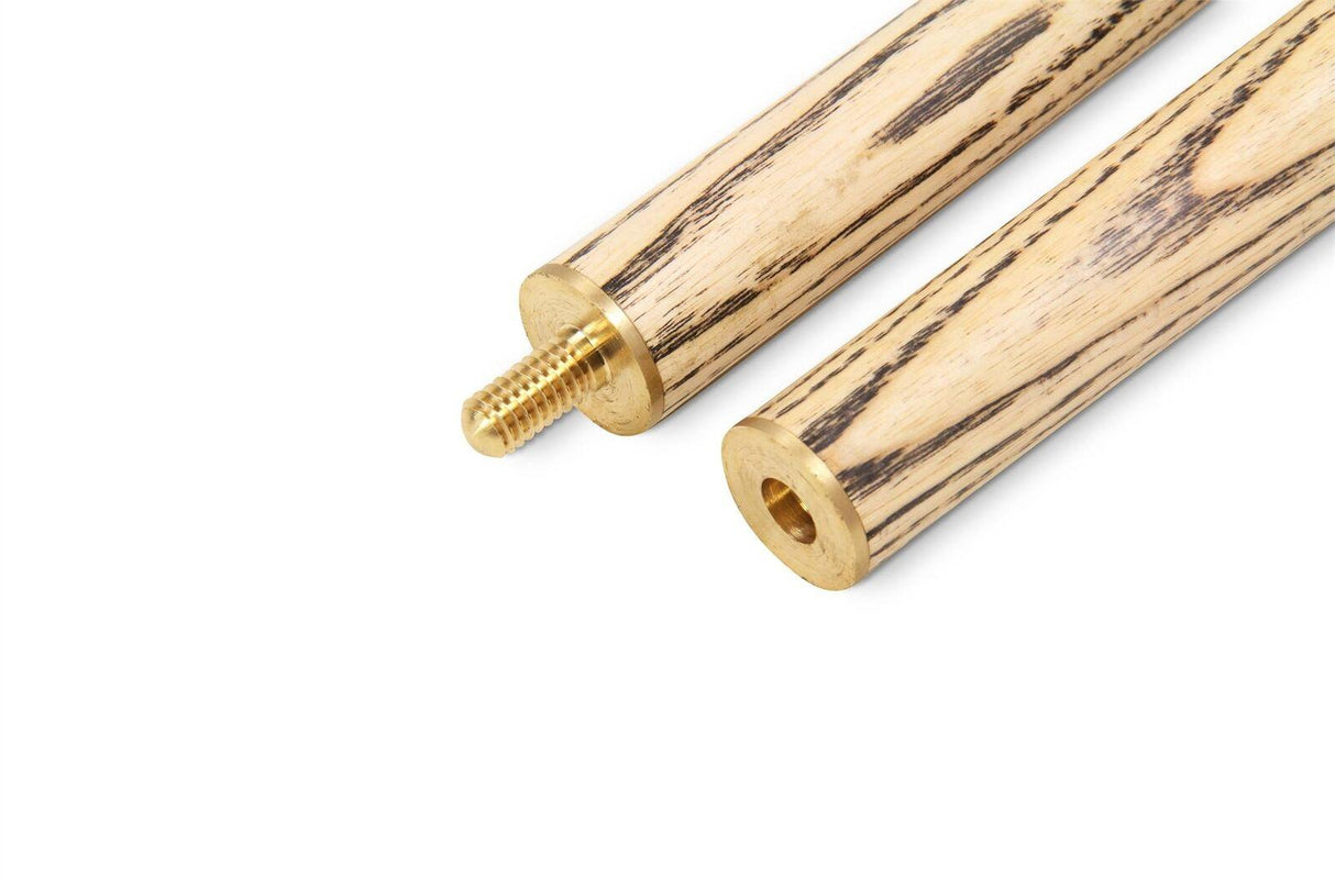 Kudos 48 Inch JUNIOR SAVANNA & PLAIN BLACK SOFT CASE 2pc Ash Kids Set 10mm Tip