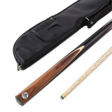 Kudos 48 Inch JUNIOR SAVANNA & PLAIN BLACK SOFT CASE 2pc Ash Kids Set 10mm Tip