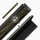 Baize Master Woodgrain 3/4 3 Slot Aluminium Snooker and Pool Cue Case - Holds 2 Cues + Extensions