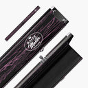 Baize Master Woodgrain 3/4 3 Slot Aluminium Snooker and Pool Cue Case - Holds 2 Cues + Extensions