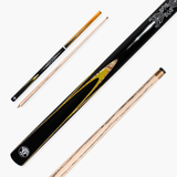 Jonny 8 Ball BLACK SUN 57 Inch 2 Piece Centre Joint Ash English Pool Cue with 8.5mm Tip