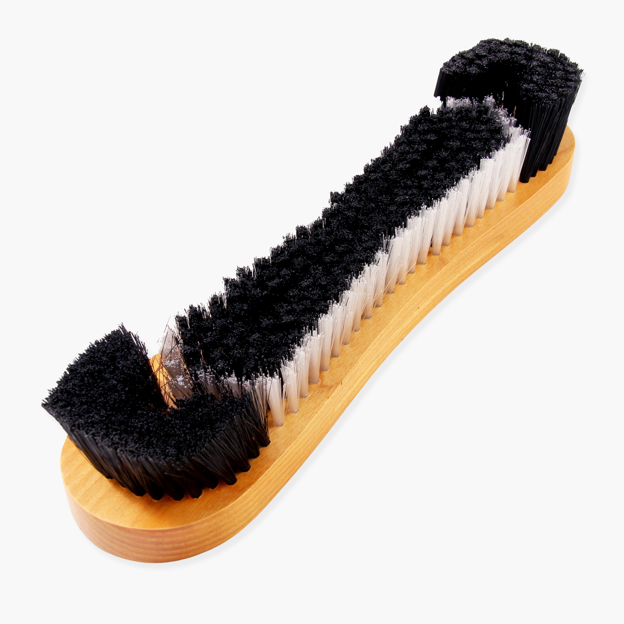 Baize Master 12 Inch Hourglass BLACK & WHITE NYLON Bristle Snooker Pool Table Brush