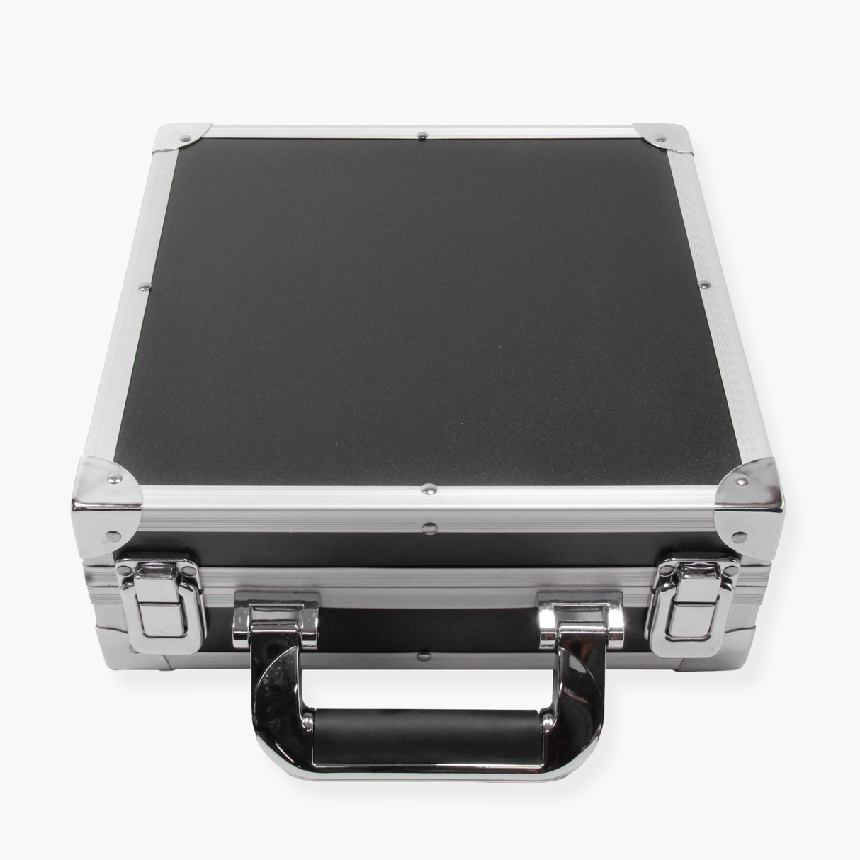 Funky Chalk Hard Aluminium English Pool Ball Carrying & Storage Flight Case for 2" Balls - Holds 16 x 2 Inch pool balls