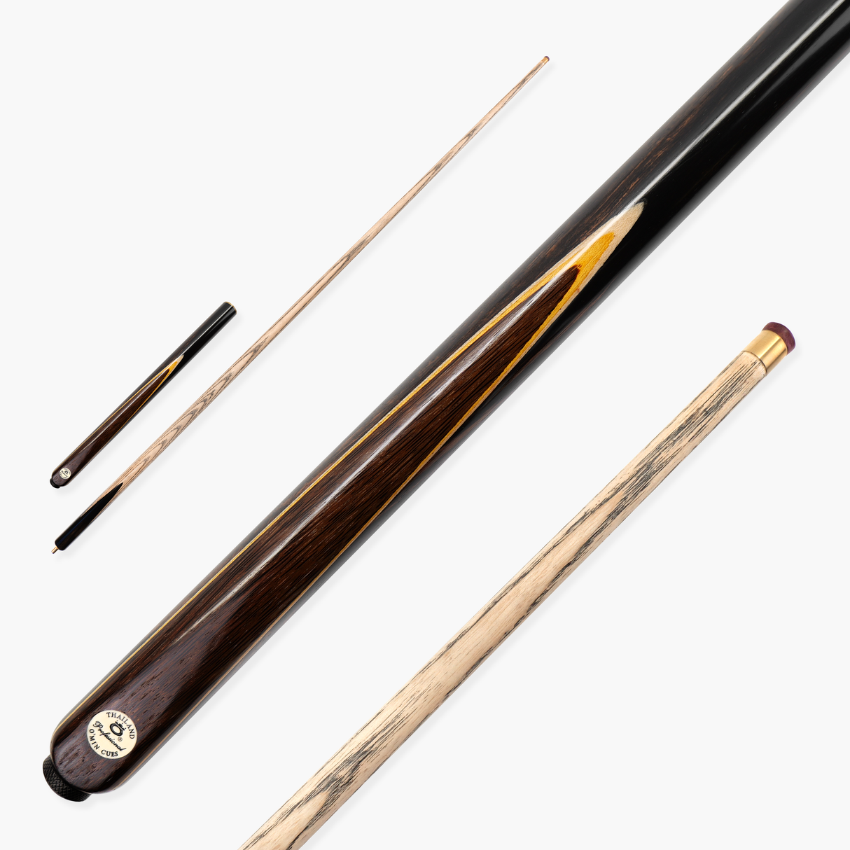 O'min Professional #2 3/4 Joint Snooker Cue with 9.75mm O'min Pro Tip