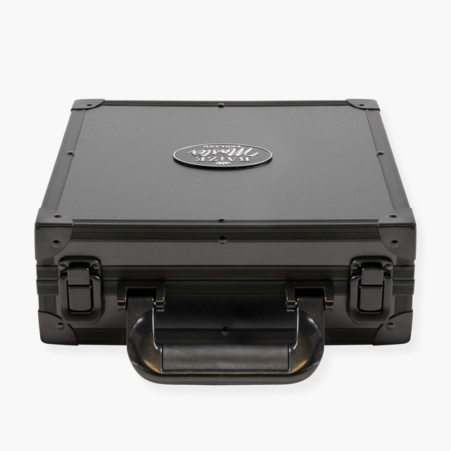 Baize Master POOL Black Aluminium 16 Ball Flight Carry Case - 2 Inch Balls Baize Master