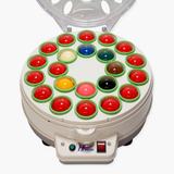 Original REGAL 4th Generation 22 Snooker Ball Cleaning Machine with Woollen Cups & Disc