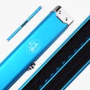 Baize Master SATIN LINE 3/4 Luxury Aluminium Cue Case - Holds 1 x 3/4 Joint Cue + Extensions