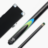 Jonny 8 Ball Inferno 2 Piece Graphite Fiberglass Cue and Case Set 9.5mm Green Layered Tip