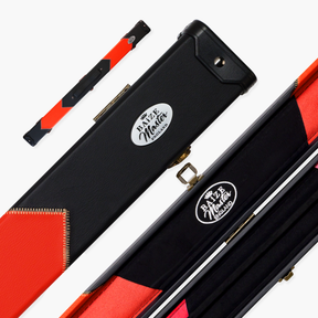 Baize Master Deluxe ARROW 2 Piece Snooker Pool Cue Case with Matching Colour Interior Baize Master