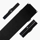 Baize Master Deluxe 2 Piece 3 Slot Snooker and Pool Cue Case - Holds One 2 Piece Cue + Extensions