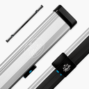 Baize Master Fusion ¾ 2 Slot Luxury Aluminium Snooker and Pool Cue Case with Trigger™ Lock – Holds 1 x ¾ Joint Cue + Extensions Baize Master