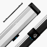 Baize Master Fusion ¾ 2 Slot Luxury Aluminium Snooker and Pool Cue Case with Trigger™ Lock – Holds 1 x ¾ Joint Cue + Extensions Baize Master