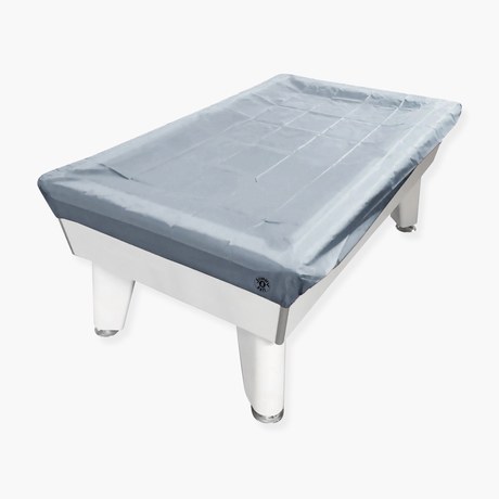 Jonny 8 Ball 6ft Fitted Nylon Snooker Pool Table Cover - SILVER - 192 x 115cm Jonny 8 Ball