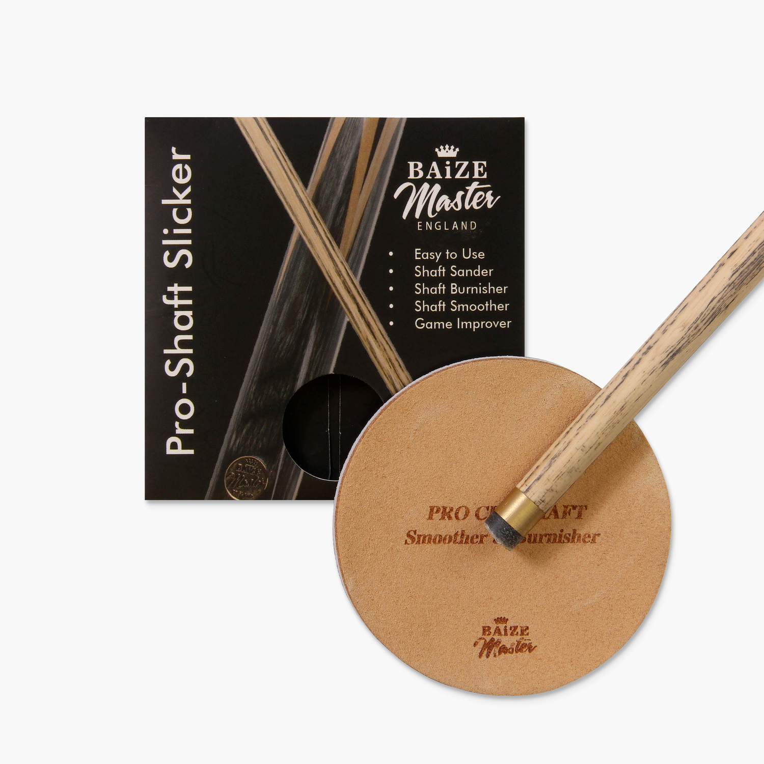 Baize Master Pro-Shaft Slicker - Cue Shaft Polishing Pad – Cue + Case