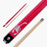 Jonny 8 Ball SCORPION 57 Inch 2 Piece Ash Snooker Pool Cue 9mm Tip